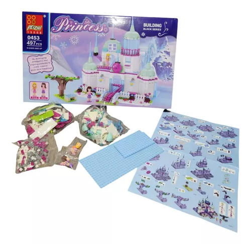 Miniatura 2 de Castillo armable en bloques para niños